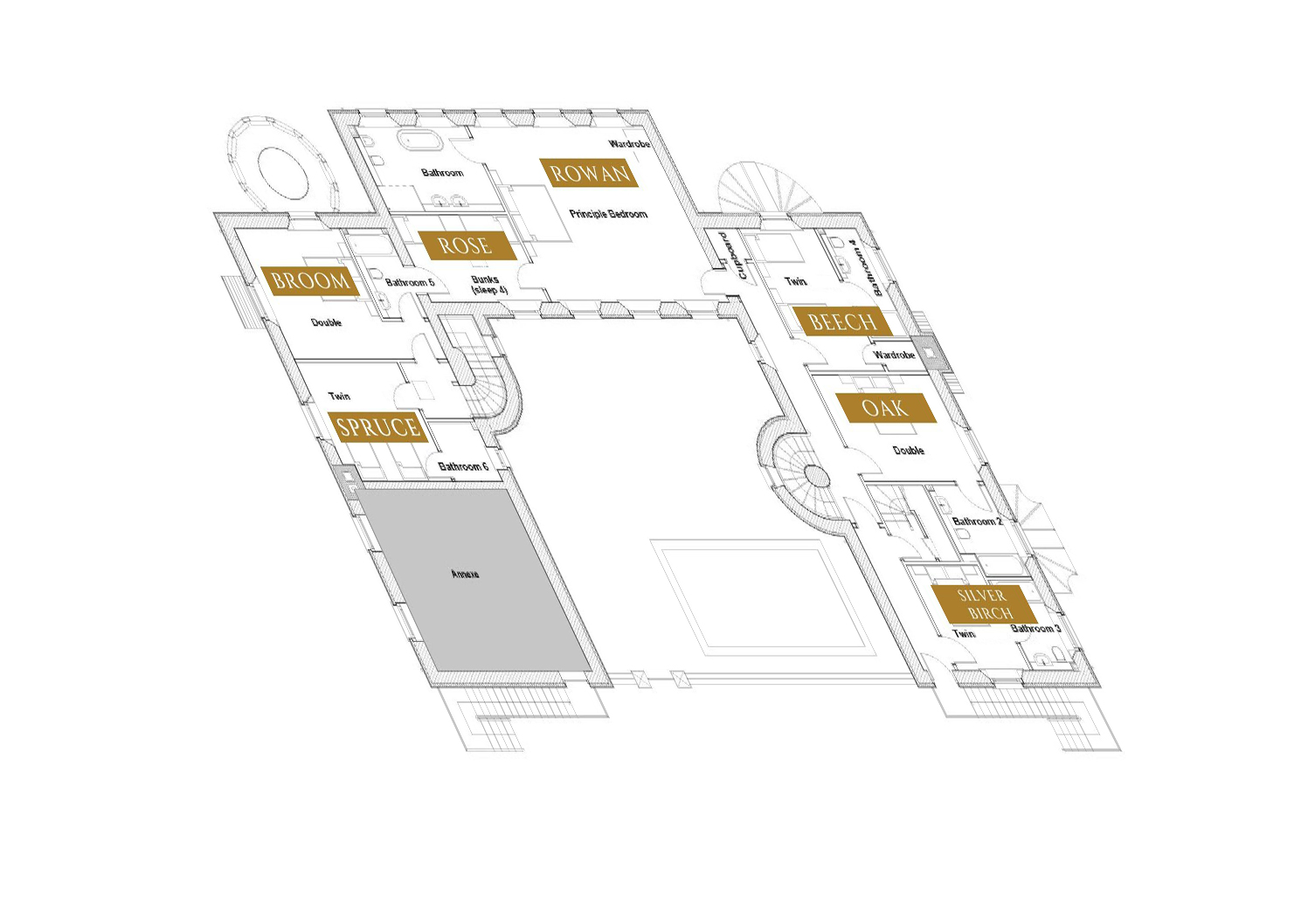 Floor plan banner