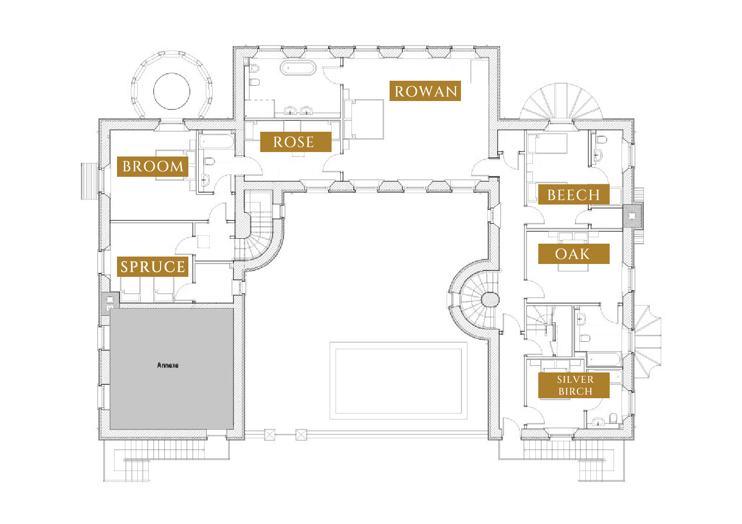 Floorplans-Main-House-1-08-2026 Floor plans - First floor